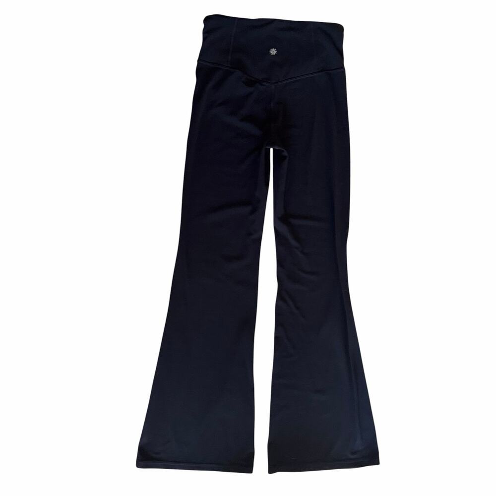 Athleta Elation Flare Pant Black High Rise Yoga Pants Women’s Small - Picture 6 of 7